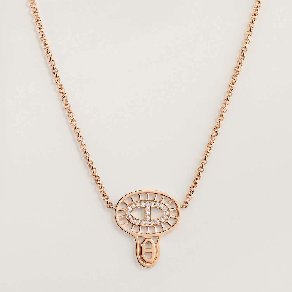 Chaine d ancre Divine pendant small model Herm s Australia